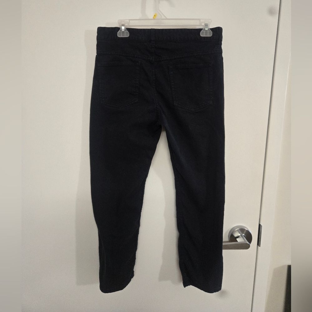 Isabel Marant Etoile Cropped Black Jeans Sz 42 - Picture 5 of 9